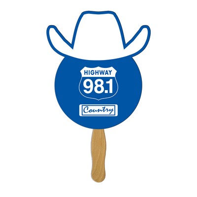 Cowboy Fast Hand Fan (1 Side) 1 Day