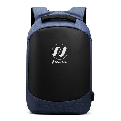 Back Strap USB Connector Backpack Business Backpack