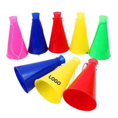 Plastic Cheer Blow Megaphone
