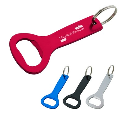 Aluminum Bottle Opener Key Ring