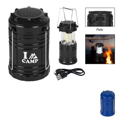 Cob Pop-up Lantern With Speaker