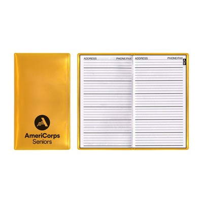 Translucent Vinyl Address Book