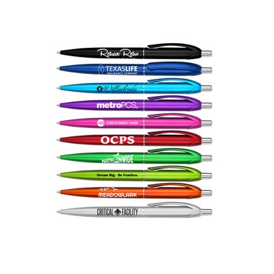 Liqui-Mark® Retrax® Retro Metallic Retractable Ballpoint Pen