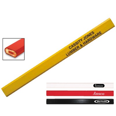 Red Graphite Carpenter Pencil