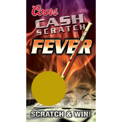 Scratch Off Cards - Cash Scratch Fever (3"x5")