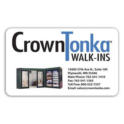 USA Made Premium UV Window Micro-Suction Cling Decal (3"x5") Rectangle