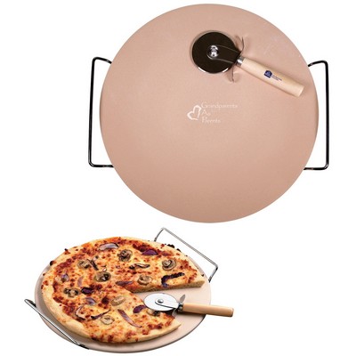 12" Pizza Stone Set