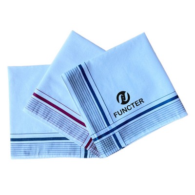 Cotton Handkerchief Square Hanky 15.7"