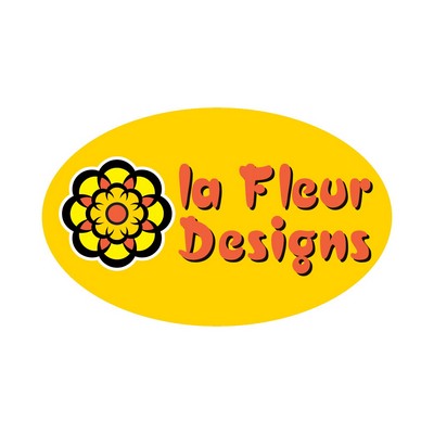 Oval Sticker | 3" x 5" | White Vinyl | Permanent Adh Back | Screen