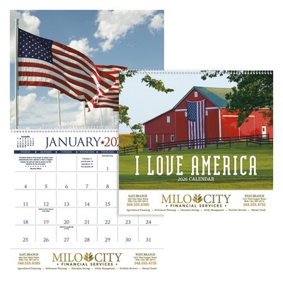 Triumph® Calendars I Love America Calendar