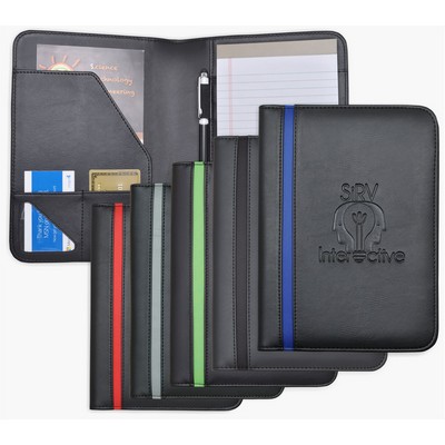 Jr. Sized Striped Padfolio