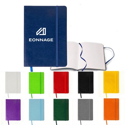 Soft Premium PU Leather Notebook with Pen Loop