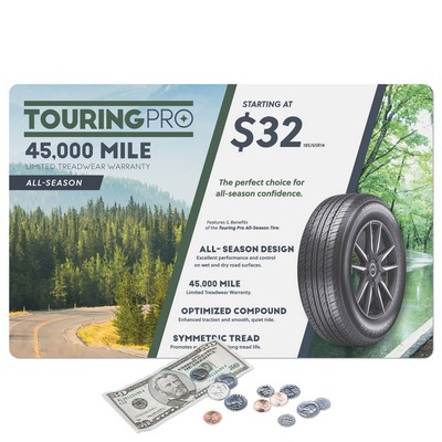 Vynex® ReTreads® Recycled Heavy Duty Counter Mat-11"x17"x3/32"