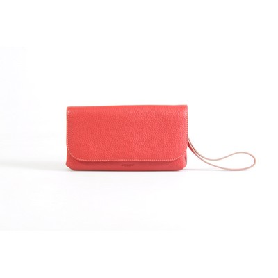 Italian Leather Small Wristlet- Roma - Borlino