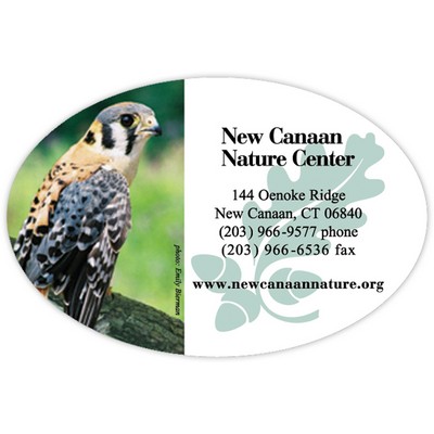 Vinyl Label (3"x2") Oval