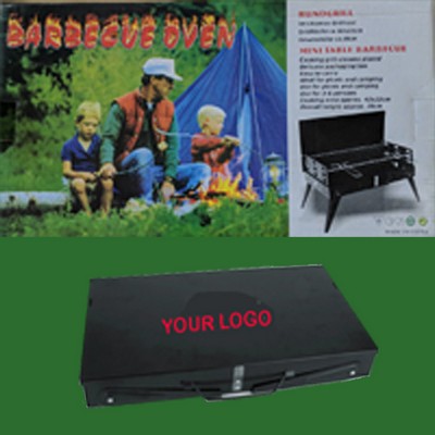 Porcelain Enamel Finished Steel BBQ Grill