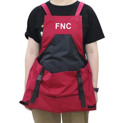 Garden Apron w/Fruit Picking Pockets