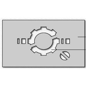 Custom Laser Cut Acrylic Stencils & Templates - 1 pc. - (11 to 15 sq/in.)