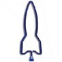 Rocket Ship 2 Inkbend Standard, Bent Pen