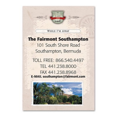 USA Made Premium UV Window Micro-Suction Cling Decal (5"x7") Large Rectangle