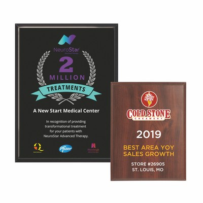 7" x 9" Full Color Direct Print Plaque