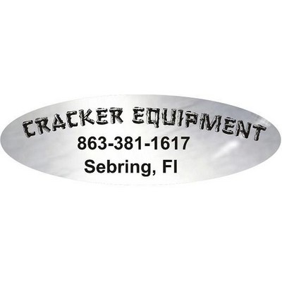 Black Chrome Custom Decal *LOW MINIMUMS* Customized