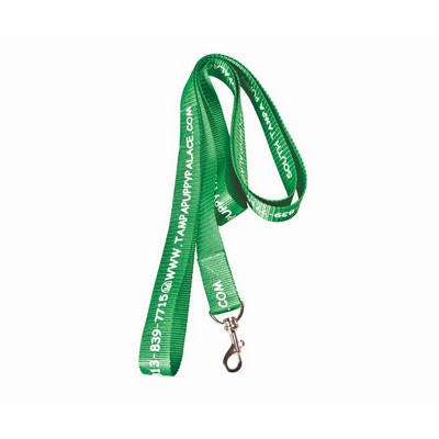 Dog Leash 1" x 60" Screen Printed