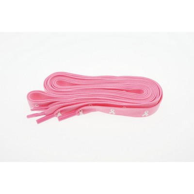 54" Breast Cancer Awareness Shoe Laces