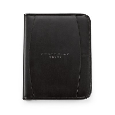 Contemporary Leather Writing Pad - Black