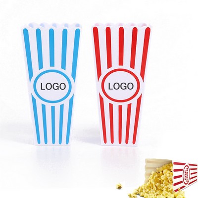 7" Plastic Popcorn Bucket