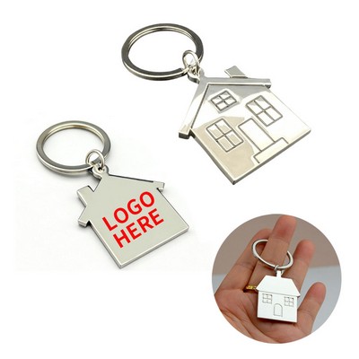 Miniature Metal Dwelling Keyring