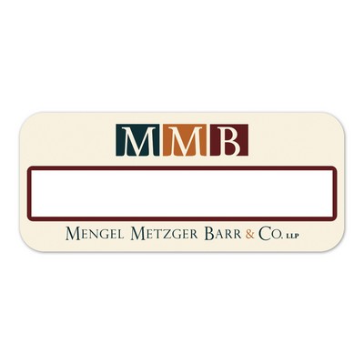 Window Badge Full Color (1.5"X3.5")