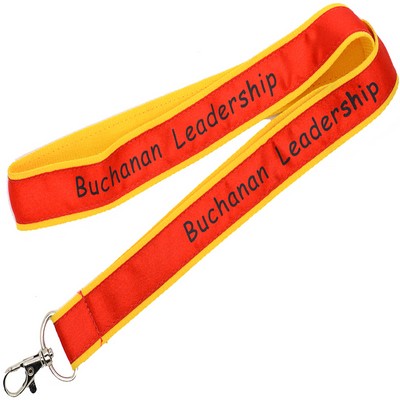 3/4" Ribbon Full Color Lanyard (20 Mil)