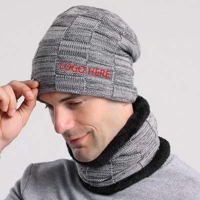 Windproof Warm Scarf Set