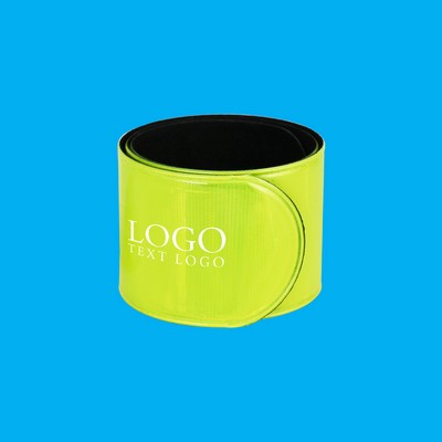 11.81"PVC Outdoor Reflective Slap Bracelets