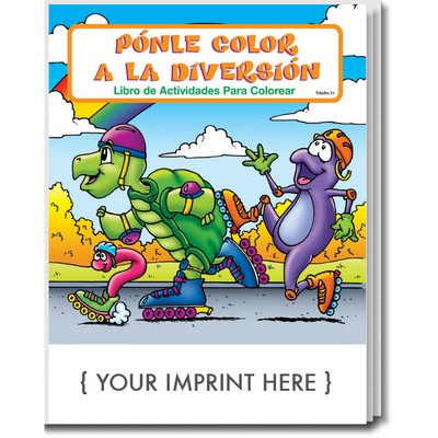 Fun To Color - Ponle Color A La Diversion Spanish Coloring Book