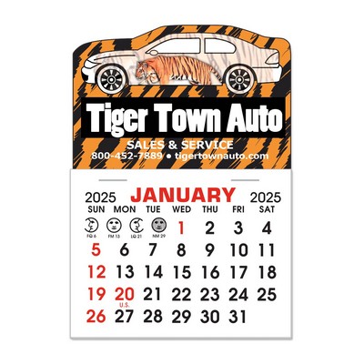 Stick-It! Decal | 3" x 4 1/4" | Car Shape | 1 Month Pad