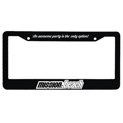Garyline® 3-D Two-Corner License Plate Frame