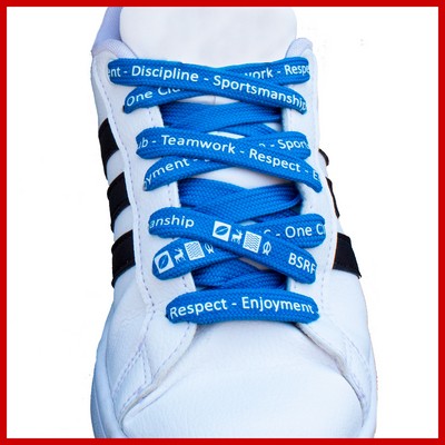 Tubular Imprinted Shoelaces