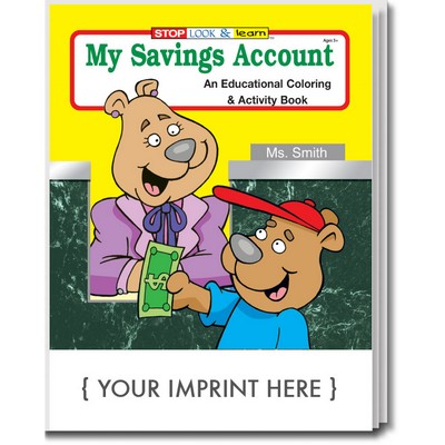My Savings Account Coloring & Activity Book