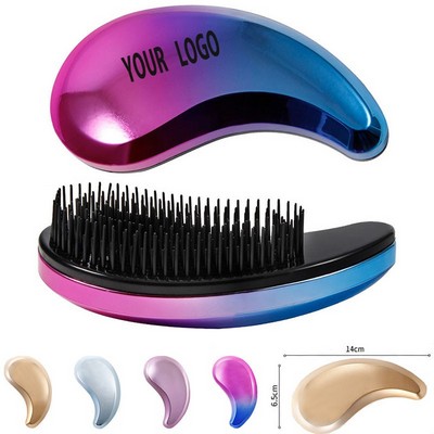 Full Size Electroplated Hair Brush