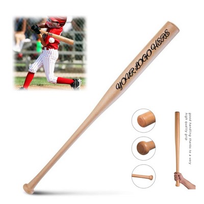 18" Mini Wood Baseball Bat
