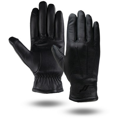 Men's Lined Touchscreen Dress Gloves