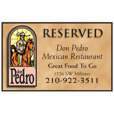 USA Made Premium UV Window Micro-Suction Cling Decal (2.5"x4") Rectangle