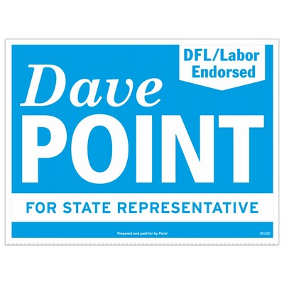 Corrugated Plastic Sign | 18" x 24" | 1 Side