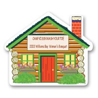 Re-Stick-It Decal (2.125"x2.5") House Shape