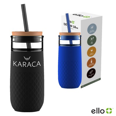 18 Oz Ello Devon Glass Tumbler