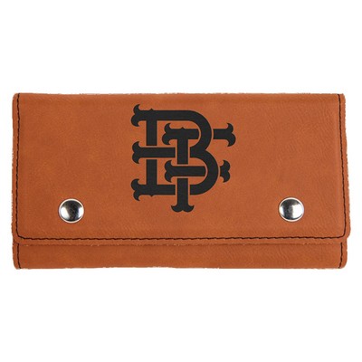 Rawhide Leatherette Card & Dice Set