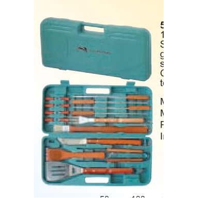 18 Piece Barbeque Tool Set