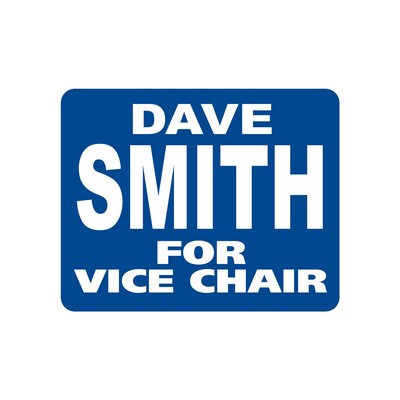 Rectangle Sticker | Round Corners | 2" x 2 1/2" | White Vinyl | Permanent Adh Back | Screen